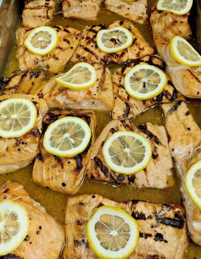 Fish with lemon